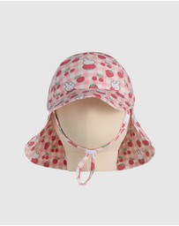 Kynd Baby - Miffy Sunny Hat in Berry Check