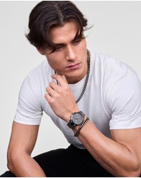 Daniel Wellington - Ellipse Cuban Chain Necklace Graphite