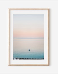 LEGGERA - Drifting in a Mykonos Sunset Print