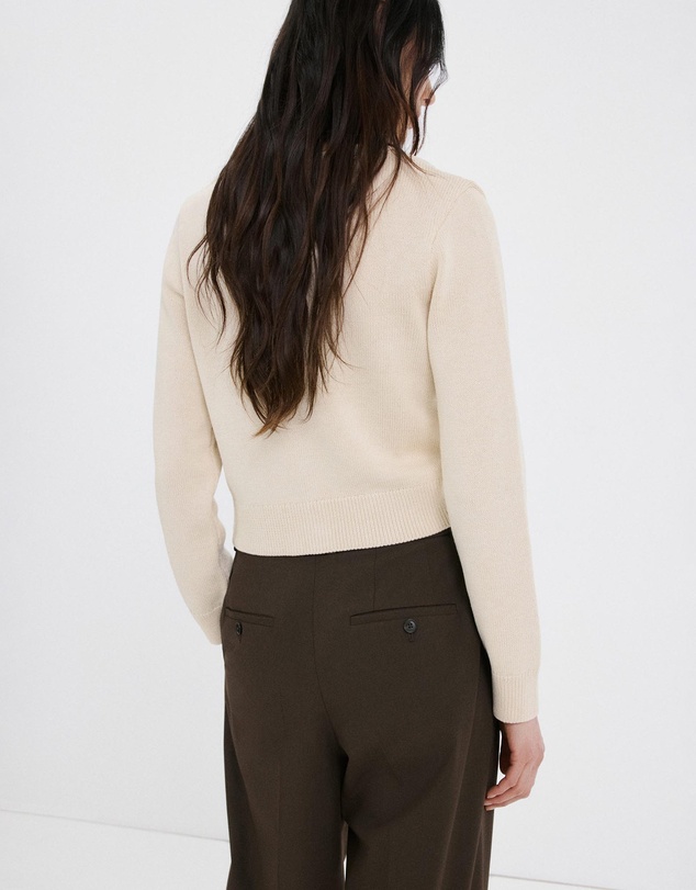 M.N.G - Knitted Cardigan With Ties