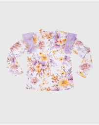 Aqua Blu Kids - Fleur Long Sleeve Rash Vest - Babies