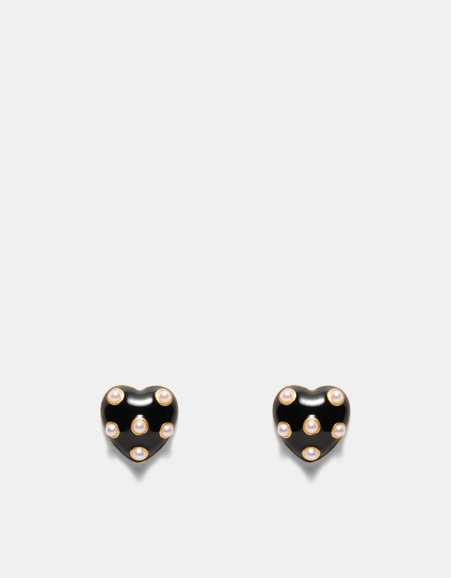 MIMCO - Polka Heart Stud Earrings