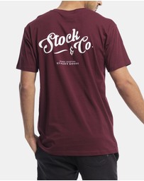 Stock & Co. - Scroll Tee