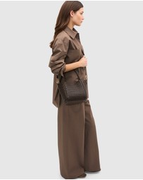 Seed Heritage - Woven Mini Crossbody Bag