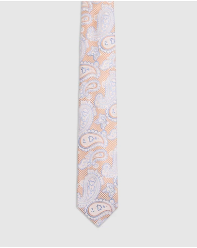 Oxford - Jared Paisley Silk 7Cm Tie