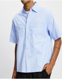 Boiler Room - Applique Poplin SS Shirt