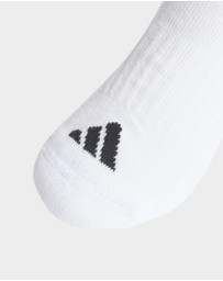 adidas Performance - Kids 3-Stripes Cushioned Crew Socks 3 Pair Pack