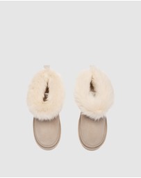 EVERAU - Australian Shepherd Ugg Frovia Cow Suede Upper UGG Boots