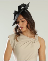 Morgan & Taylor - Trisha Fascinator in Black