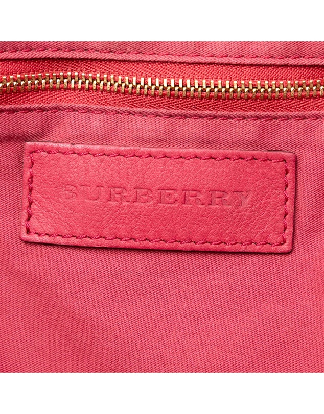 Pre-Loved by Azura Reborn - Pre-Loved Small Leather Trimmed Haymarket Check Coated Canvas Canterbury Tote