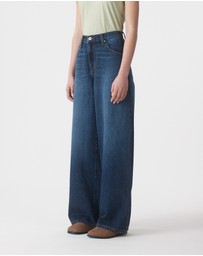 Outland Denim - Claudia High Wide Relaxed Jean 32