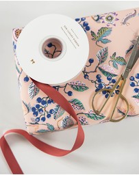 Bespoke Letterpress - Cotton Ribbon - Tea Rose - 30 Meters