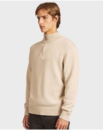 Academy Brand - Clyde 1/4 Zip Knit