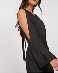 BY JOHNNY. - Rae Roule Sleeve Midi