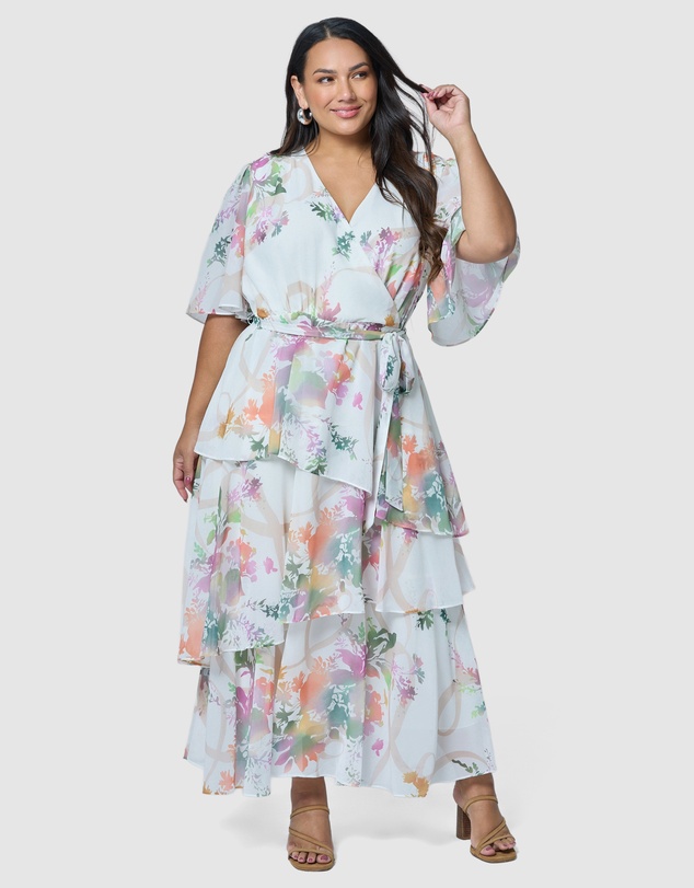 Pink Dusk by Curve Project - Hypnotic Maxi Dress