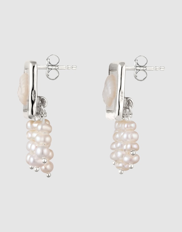 Haze & Glory - ICONIC EXCLUSIVE - Earrings Island Girl Pearl 925 Sterling Silver