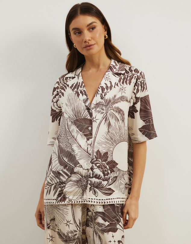 Atmos&Here - Koa Satin Shirt