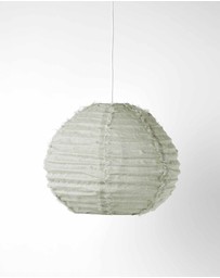 Aura Home - Cloud Fringed Linen Ball Pendant Shade