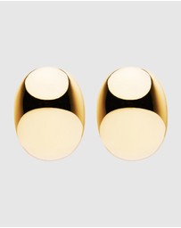 Najo - Fairwinds Yellow Gold Stud Earrings