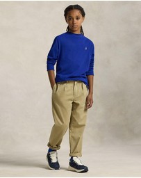 Polo Ralph Lauren - Cotton Jersey Long-Sleeve Tee - ICONIC EXCLUSIVE - Teens