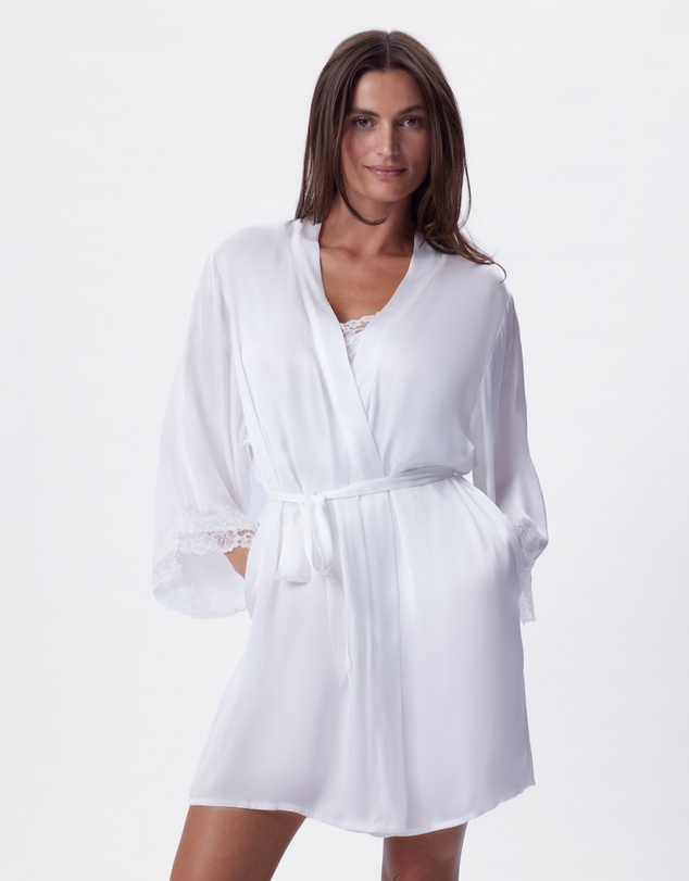 Bras N Things - Bethany Short Wrap - Ivory