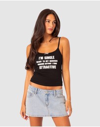 EDIKTED - Im Single tank top