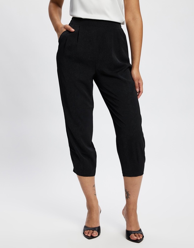 Mossée - Luna Silk Cropped Pants