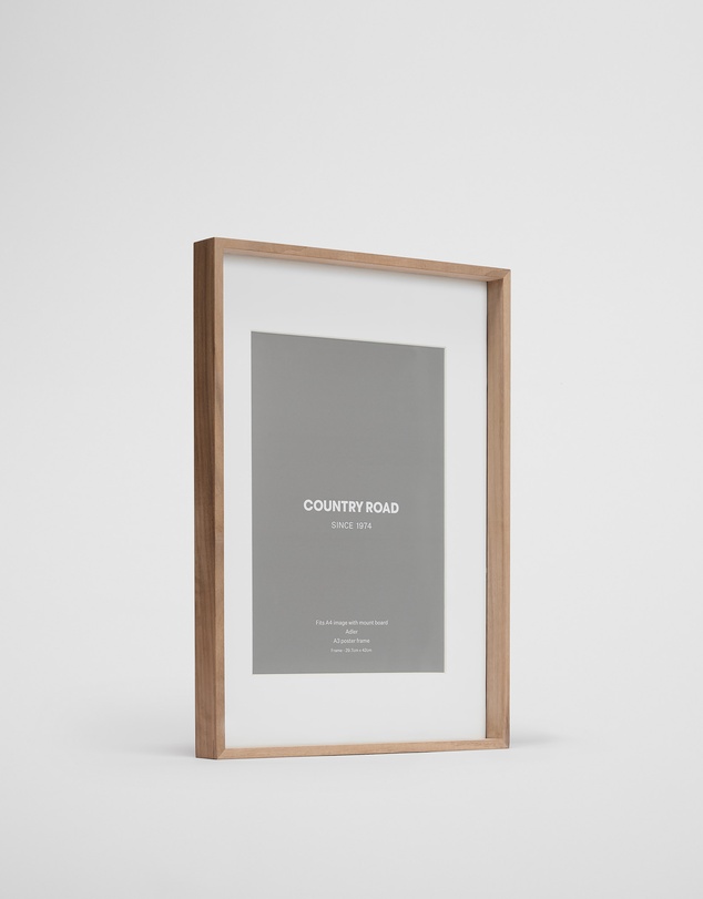 Country Road - Adler A3 Poster Frame