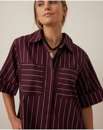 Ceres Life - Sara Mini Shirt Dress