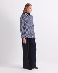 Sportscraft - Hannah Stripe Cotton Silk Shirt