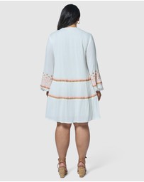 The Poetic Gypsy - Golden Threads Mini Dress
