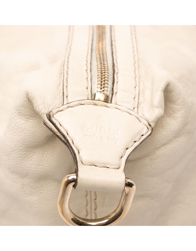 Pre-Loved by Azura Reborn - Pre-Loved Leather Horsebit Nail Boston Bag