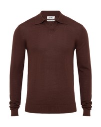 Oxford - Blair Polo Collar Merino Knit