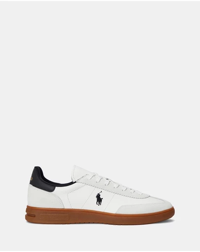 Polo Ralph Lauren - Bedford Leather-Suede Sneakers - Men's