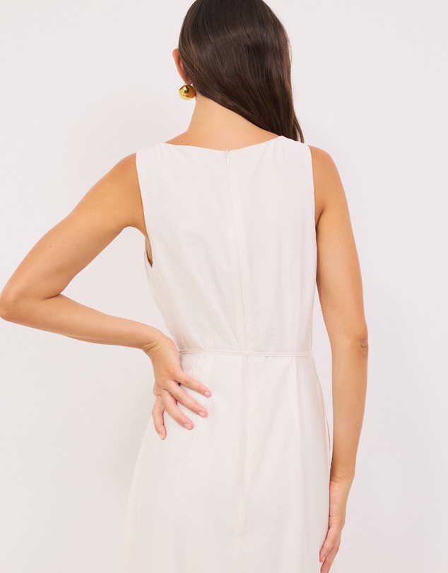 Calli - Malik Tucked Maxi Dress