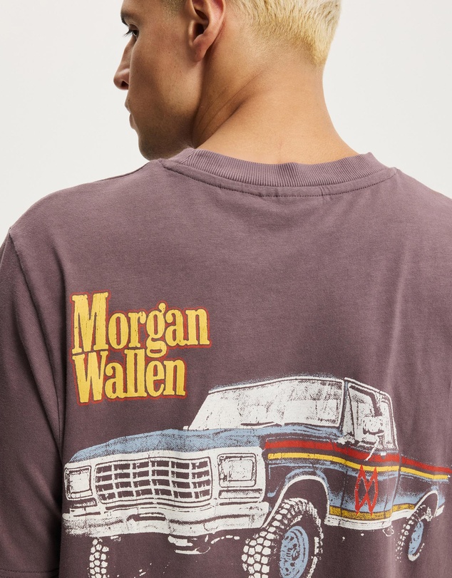 Cotton On - Cropped Fit Music T-Shirt