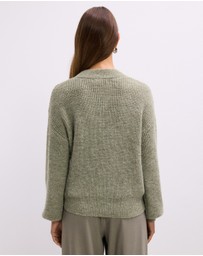 The Fated - Tyler V-Neck Knit Jumper