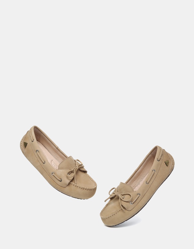 EVERAU - EverAU Ugg Monty Cow Leather Upper Loafer Oxfords Flats
