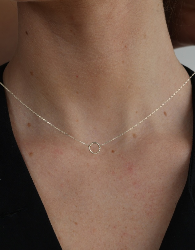 Luna Rae - Solid Gold - Eternity Necklace