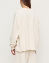 Assembly Label - Brushed Cotton Lounge Sweater