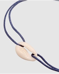 Kuzzoi - ICONIC EXCLUSIVE - Bracelet Male Shell Blue Nylon