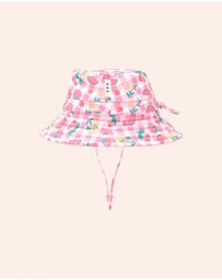 Huxbaby - Gingham Swimhat - ICONIC EXCLUSIVE - Babies-Kids