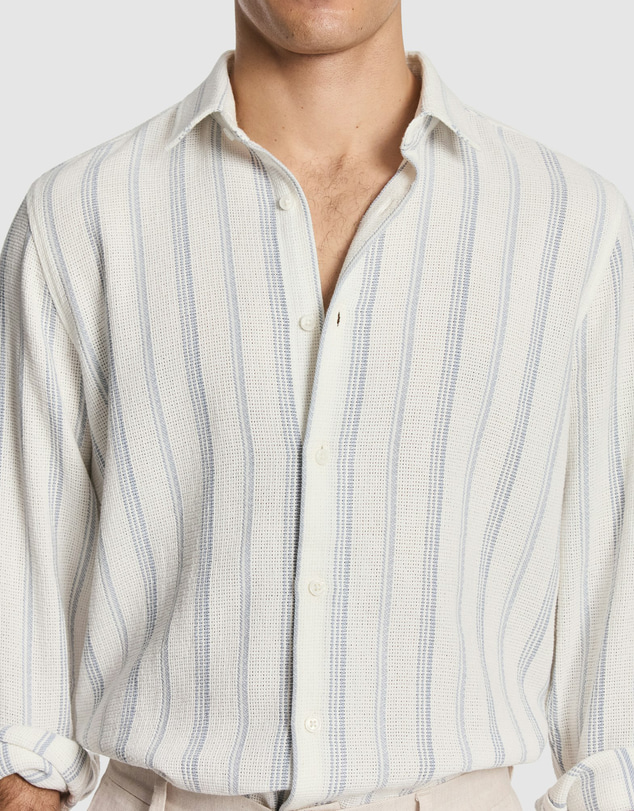 yd. - Vega Relaxed Stripe Shirt