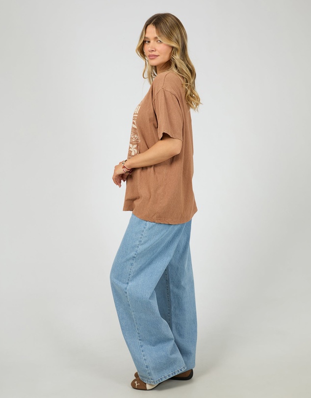 All About Eve - Nahla Relaxed Tee Cinnimon