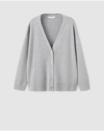 M.N.G - V-Neck Knitted Cardigan