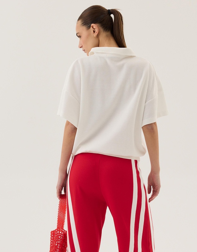 Araminta James - Aj Waffle Short Sleeve Sweatshirt