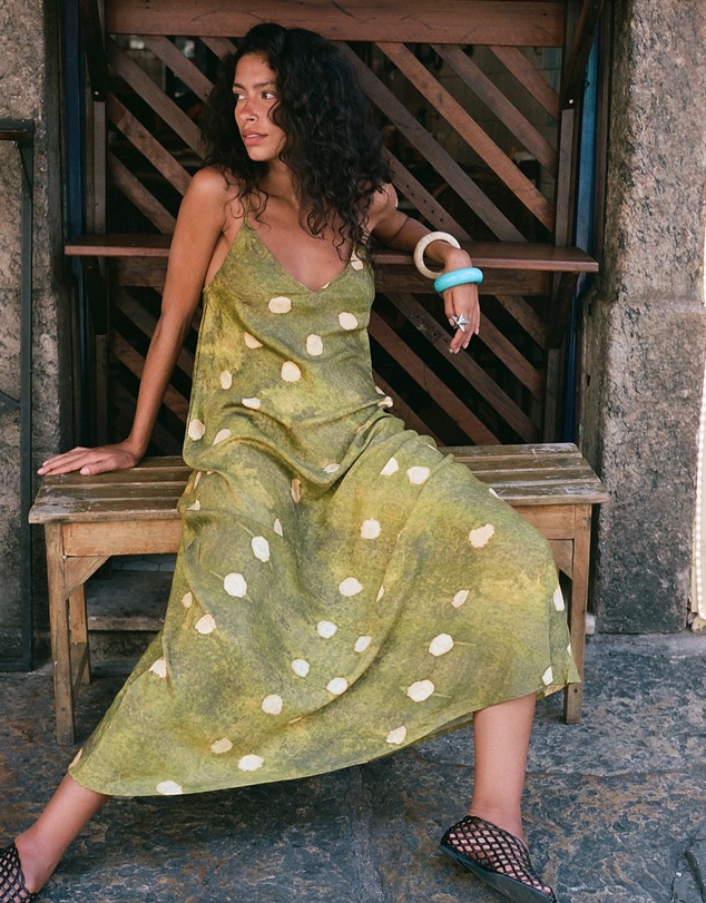 KINGA CSILLA - La Oliva Spot Sia Dress
