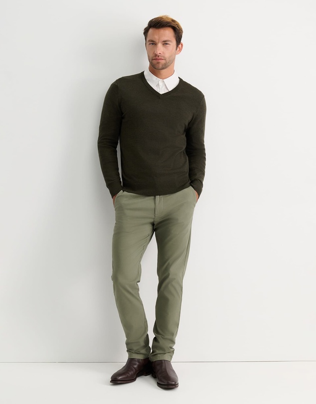 Sportscraft - Merino V Neck Knit
