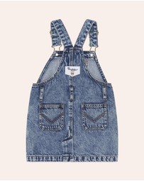 Huxbaby - Dreamy Denim Pinafore - Babies-Kids
