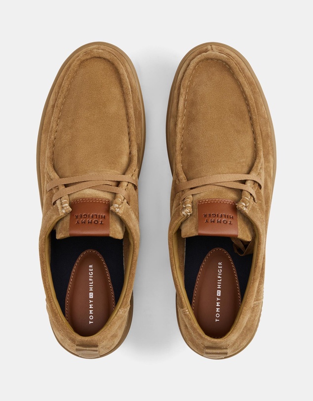 Tommy Hilfiger - Modern Light Suede Moc Toe Shoes - Men's